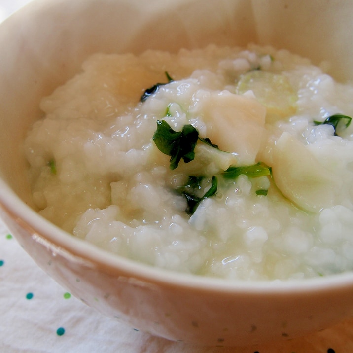炊飯器で簡単!七草がゆ♪